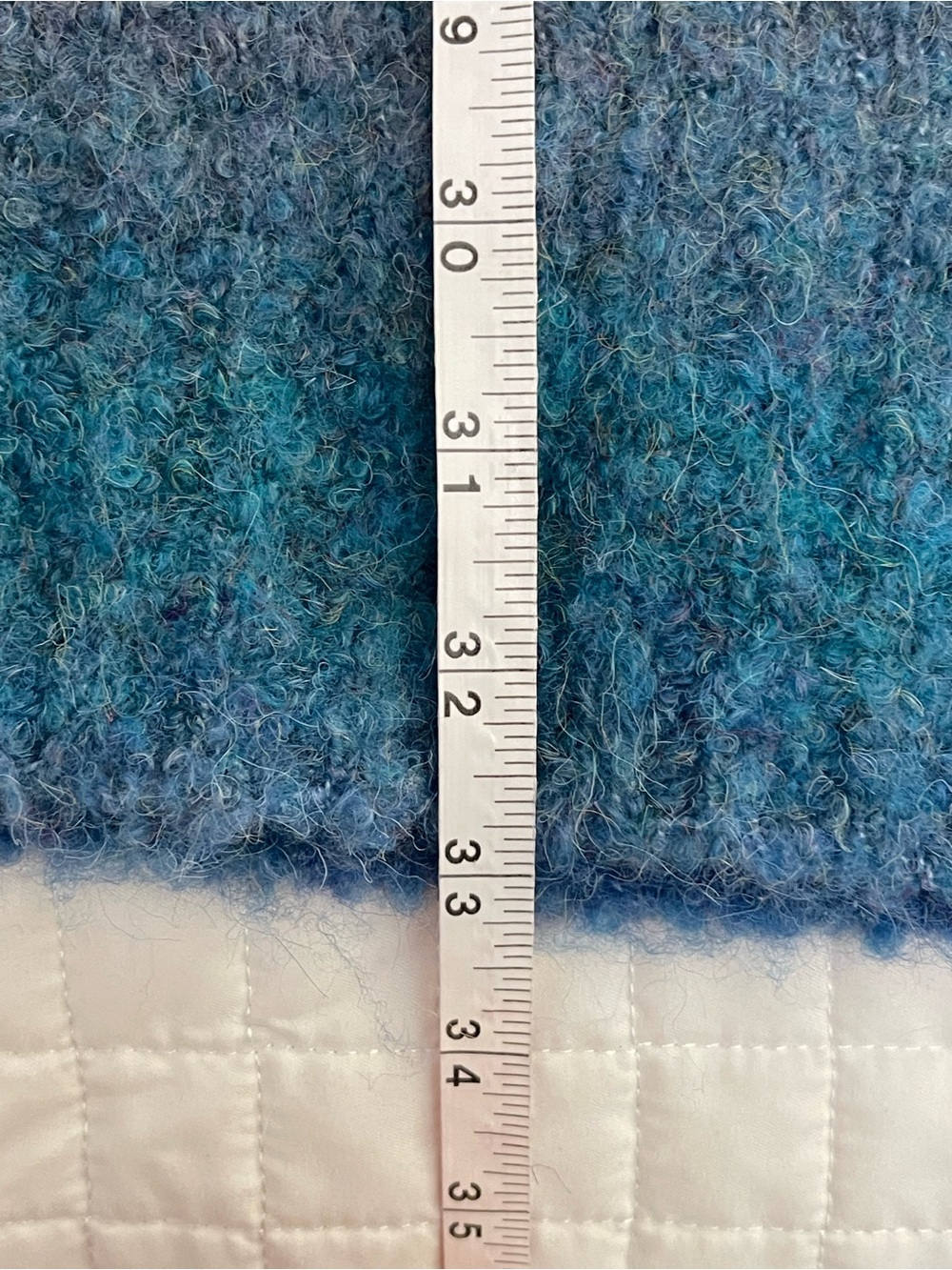 Natural Life Blue Ombré Tunic Sweater size XL Oversized Coastal Chic Boho Artsy - Picture 9 of 9